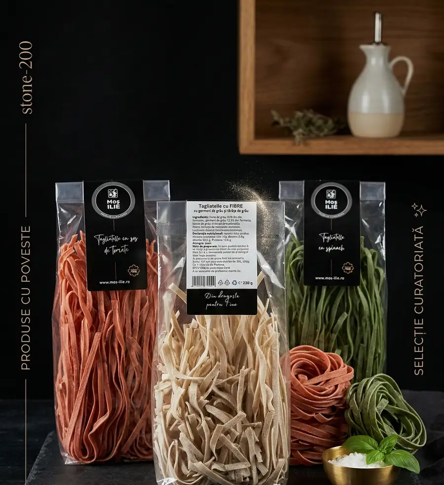 Tagliatelle cu fibre